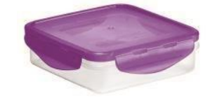Lock & Safe Container 600H (600 ml) (Purple)